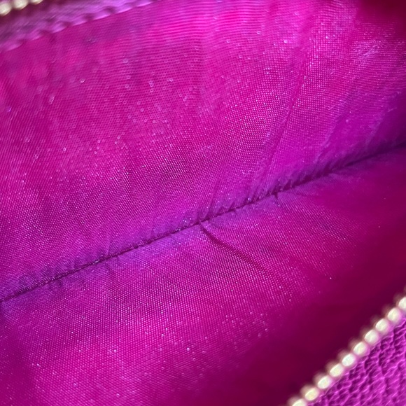 Miu Miu wallet on chain Peonia Pink leather - Picture 6 of 12